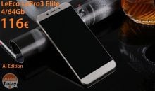 קוד הנחה - גרסת LeEco Le Pro3 Elite 4 / 64Gb עם בינה מלאכותית במחיר של 116 €