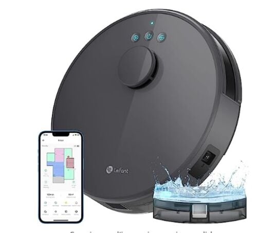 Robot aspirador i neteja de terres Lefant M1
