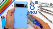 Il Google Pixel 8 Pro è più solido del suo predecessore: lo dimostra il test di durabilità di JerryRigEverything