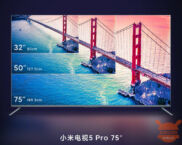 E’ pronta la Mi TV 5 Pro da 75” di Xiaomi: risoluzione 4K e HDR10+