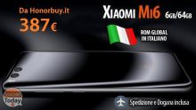 Codice Sconto – Xiaomi Mi 6 Black Versione Internazionale 6/64 Gb a 387€ da Honorbuy.it