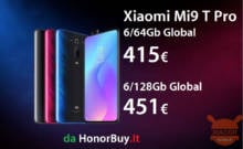 Codice Sconto – Xiaomi Mi 9T Pro 6/64Gb a 415€ e 6/128Gb a 451€ garanzia 2 anni Italia spedito Gratuitamente da Italia il 29 Agosto