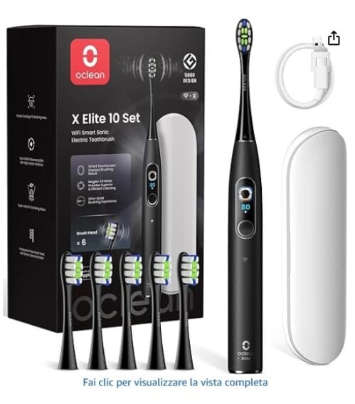 Набор электрических зубных щеток Oclean X Elite 10 Sonic (экосистема Xiaomi)