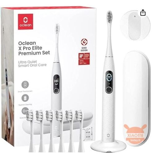 Spazzolino Elettrico Sonico Oclean X Pro Elite Premium Set (ecosistema Xiaomi)