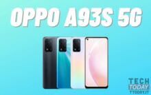 Oppo A93s 5G ufficiale: scheda tecnica e prezzo