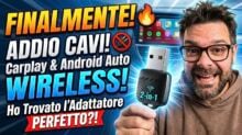 Basta Cavi Scomodi! Passa a Carplay/Android Auto Wireless ORA! Recensione del dongle 2 in 1 ZHNN