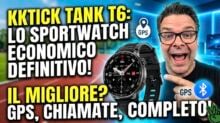 KKTICK Tank T6: Lo Smartwatch Rugged con GPS che sfida i top di gamma a meno di 60€