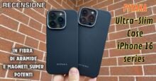 PITAKA iPhone 16 Pro / Pro Max ウルトラスリムケース – 非常に薄くて軽い、アラミド繊維製