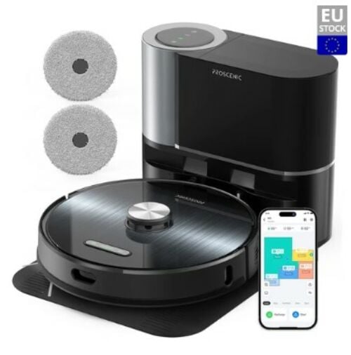Proscenic M9 Bodenreinigungsroboter mit Entleerungsstation