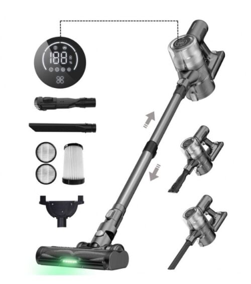 Penyedot debu nirkabel Proscenic P12