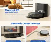 Proscenic X1 floor cleaning robot with emptying station at 255€ shipping from Europe included