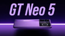 realme GT Neo5 presentato: ricarica da 240W e illuminazione LED RGB