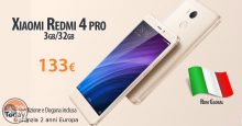 [Rabattcode] Xiaomi Redmi 4 Pro 3 / 32Gb Weißgold / Silber mit Rom Global zu 133 € Lieferung und Versand