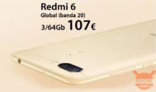 Codice Sconto – Xiaomi Redmi 6 Global 3/64Gb a 107€