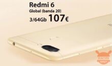 डिस्काउंट कोड - Xiaomi Redmi 6 Global 3 / 64Gb 107 € पर
