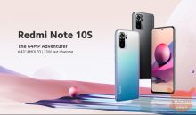 Xiaomi Redmi Note 10S NFC 165 € पर अब खरीदना है!