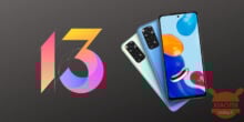 Redmi Note 11S met à jour MIUI 13 Global | Télécharger