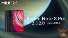 עדכוני ה- Redmi Note 8 Pro ל- MIUI 12.5 ו- Android 11 EEA יציב