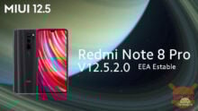 Ενημερώσεις Redmi Note 8 Pro για MIUI 12.5 και Android 11 EEA Stable
