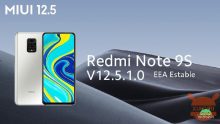 Redmi Note 9S si aggiorna alla MIUI 12.5 EEA Stable