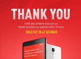 Nuovo record di Xiaomi! Venduti 5.000 Redmi Note in 42 secondi