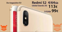 Codice Sconto – Xiaomi Redmi S2 Global (banda 20) 3/32Gb a 109€ e 4/64Gb a 118€ da magazzino EU