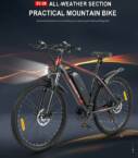 SAMEBIKE SY26-FT Mountain Bike elettrica spedizione da Europa gratuita