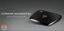 Discount Code - SCISHION V99 - hero TV Box 4/32 Gb at 56 € Shipping and Customs Included