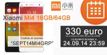 Gruppo di acquisto settembre 2014 per Xiaomi Mi4