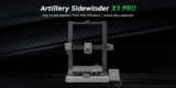 Artillery Sidewinder X3 Pro Stampante 3D in offerta a 171€ spedita gratis da Europa!
