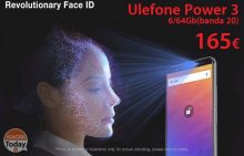 Codice Sconto – Ulefone Power 3 6/64Gb (banda 20) a 165€ garanzia 2 anni Europa