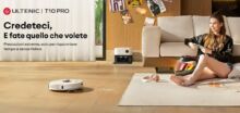 Robot Pembersih Lantai Ultenic T10 Pro dengan stasiun pengosongan seharga €266 termasuk pengiriman dari Eropa