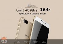 [Offerta] Umi Z 4/32GB (Deca Core 2.6Ghz) Gray/Gold (anche garanzia Europa) da 164€ Spedizione e Dogana incluse