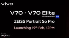 Vivo V70 og V70 Elite: Lanseringsdato bekreftet og viktige funksjoner