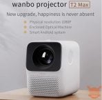 The Xioami Wanbo T2 Max Projector with FullHD resolution at 153 € from EU
