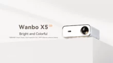 Wanbo X5 Proiettore XIAOMI in offerta a 200€ spedizione da Europa inclusa!