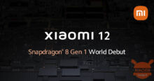 Xiaomi 12: ufficiali SoC Snapdragon, prestazioni e periodo d’uscita