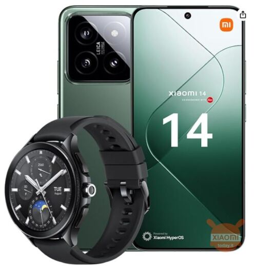Xiaomi 14 Global 12/512Gb + Xiaomi Watch 2