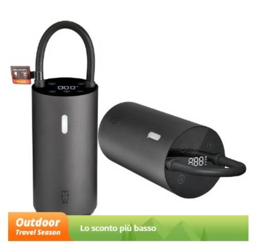 Il compressore portatile Xiaomi 1S 150psi in offerta a 35€ spedizione  inclusa!