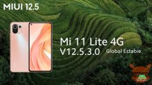 Xiaomi Mi 11 Lite si aggiorna alla MIUI 12.5 | Download
