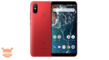 Xiaomi Mi A2 si tinge di rosso