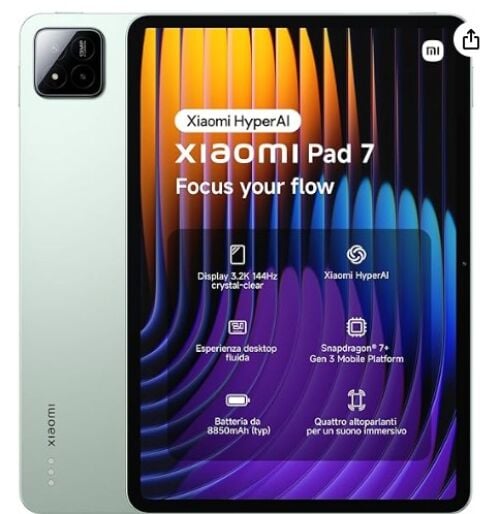 Xiaomi Pad 7 128 Gb-tablet