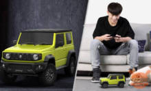 Xiaomi lancia la jeep giocattolo Suzuki Jimny: si guida con lo smartphone. FICATA!!!