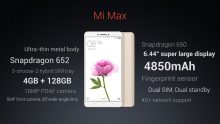 Xiaomi Mi Max disponibile anche con 2 GB di RAM e 16 GB di storage
