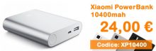 Gruppo di acquisto Xiaomi PowerBank 10400mah e Xiaomi Pistons